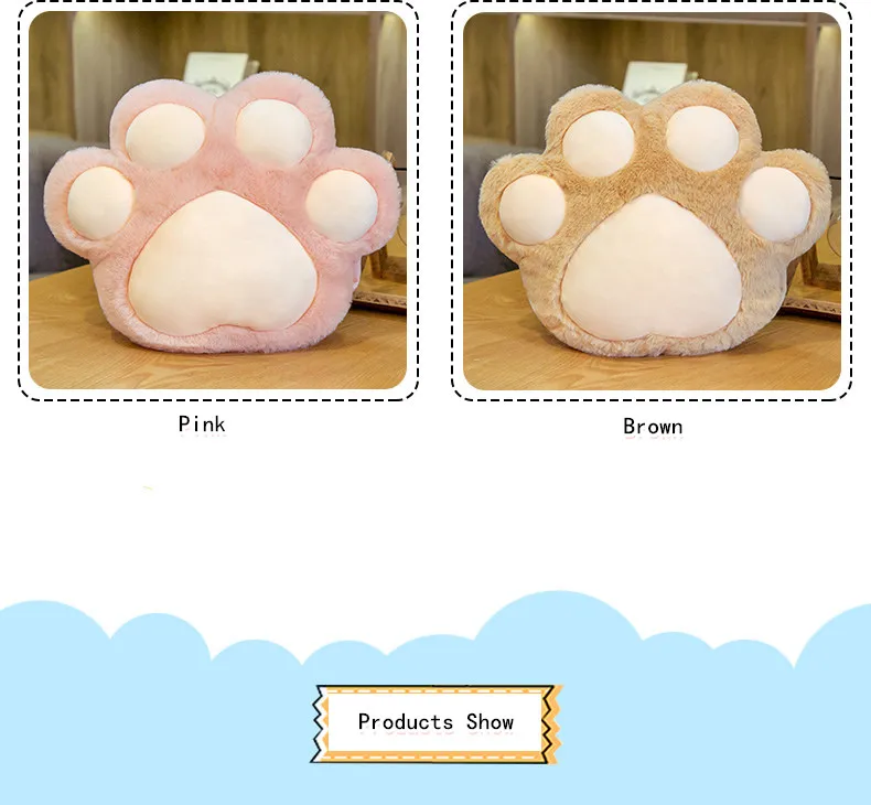 cat paw plush