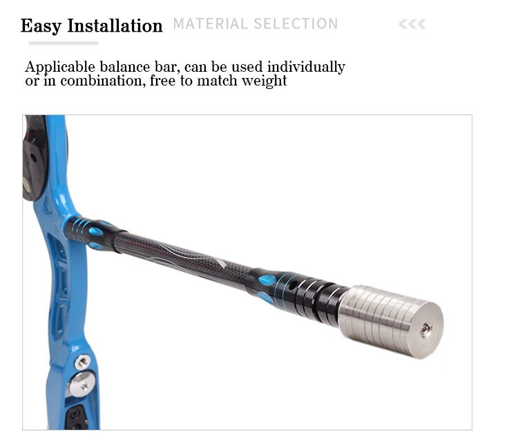 Stainless Steel Stabilizer Archery Weights Counterweight Balance For