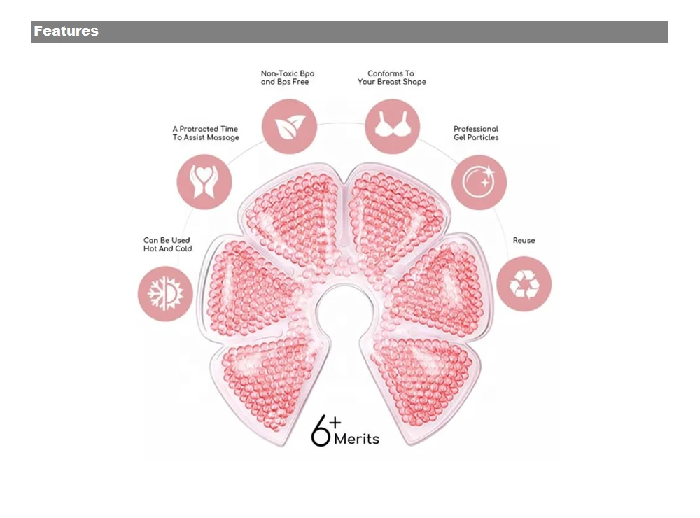Breastfeeding Cold Compress For Mom Mastitis