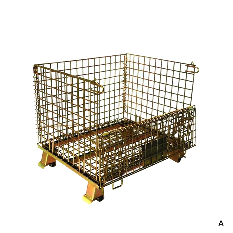 Mesh Logistic Steel Wire Metal Storage Cage