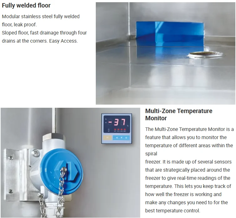 Brand Small Tunnel Freezer, 300kg, 380 V, 15kw - detail 14
