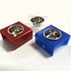 Thermal bending acrylic pet feeder stand with bowls portable acrylic elevated dog bowls