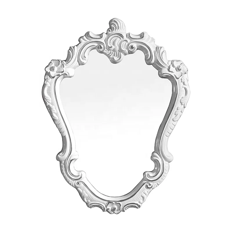 Modern Design White Wall Mounted Antique Framed Mirror Buy Mirror Bathrooms,Corner Mirror