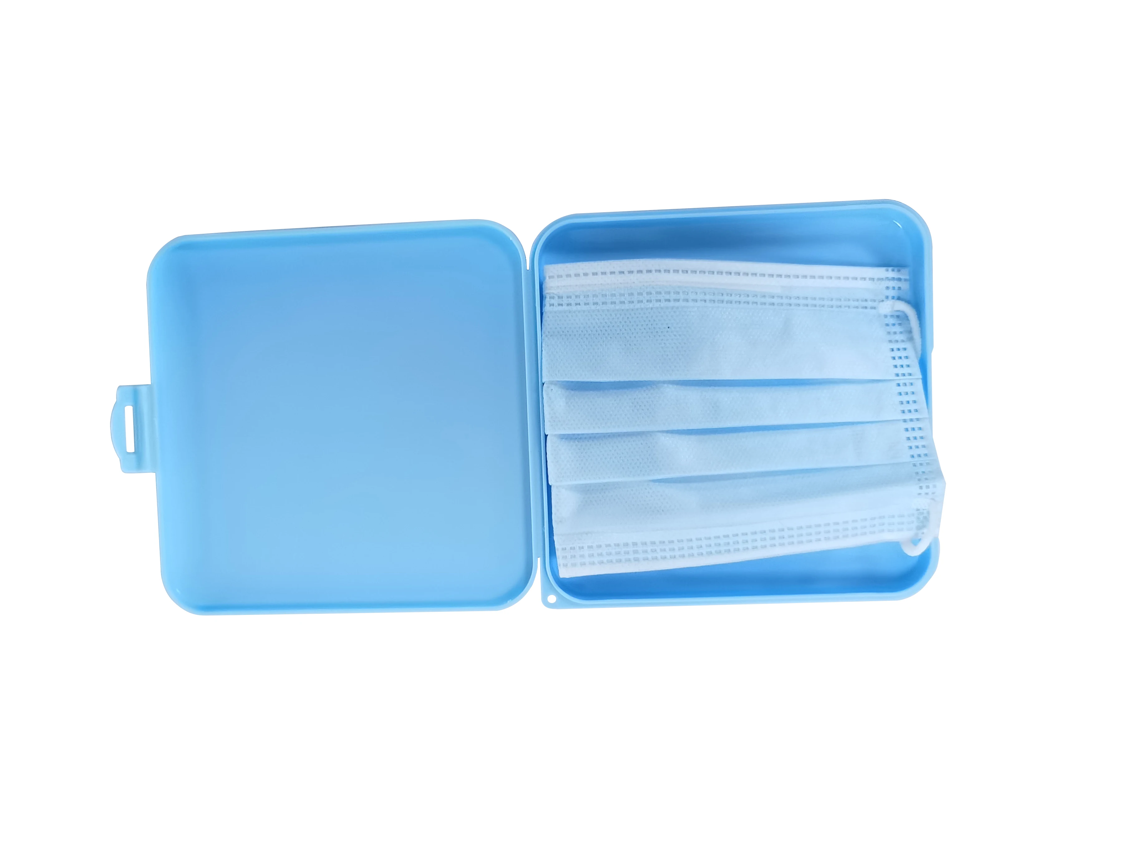 Wholesale Plastic Portable Dustproof Mask Storage Box Moistureproof