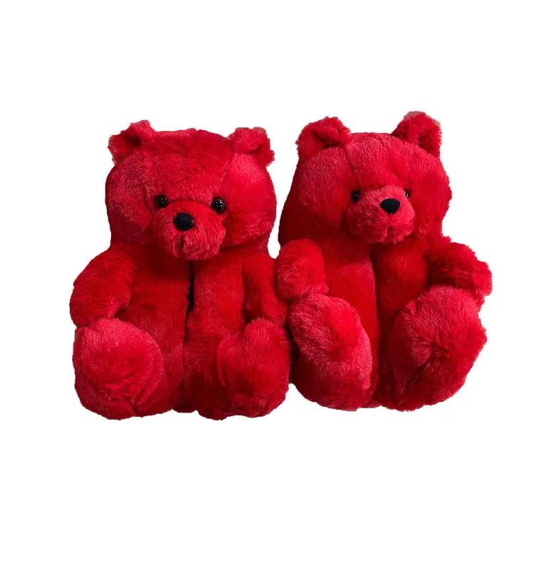 teddy bear slippers for adults