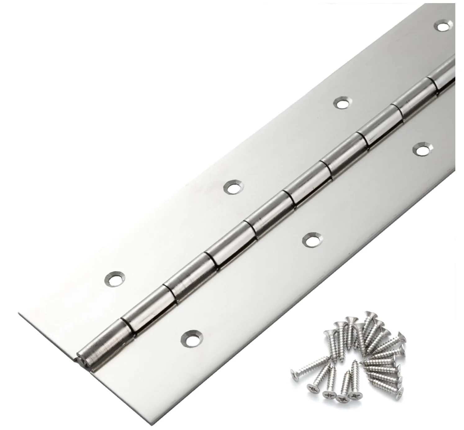 Stainless Steel Piano Hinge 32 X 500 Mm | Wovar