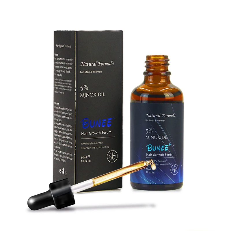 

5% Minoxydil Thin Hair Solution for Men Use 50ml Regrowth Oil Plant Extract Serum