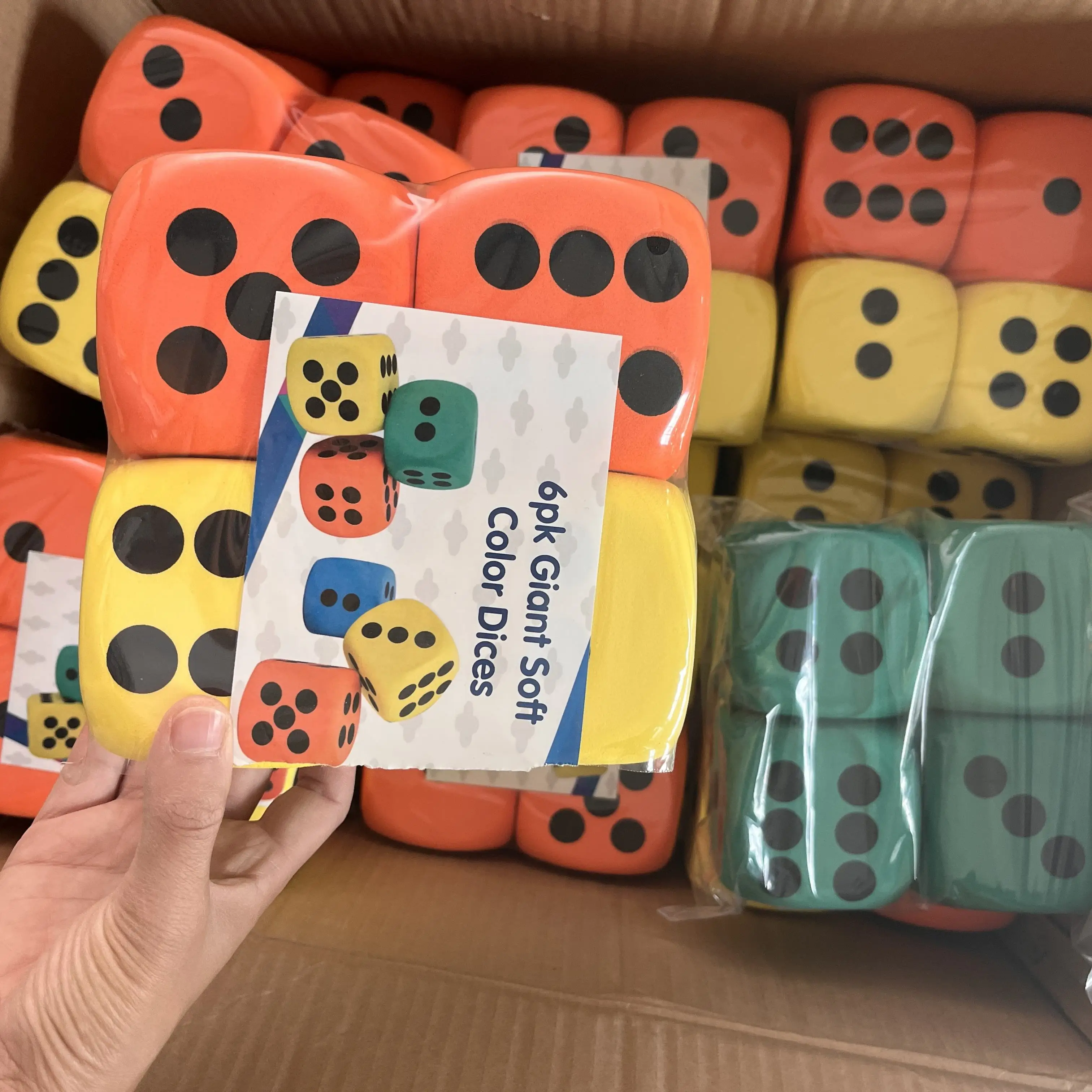 Learning Playing Foam Dice Children Math Teaching Pu Eva Exercise Large