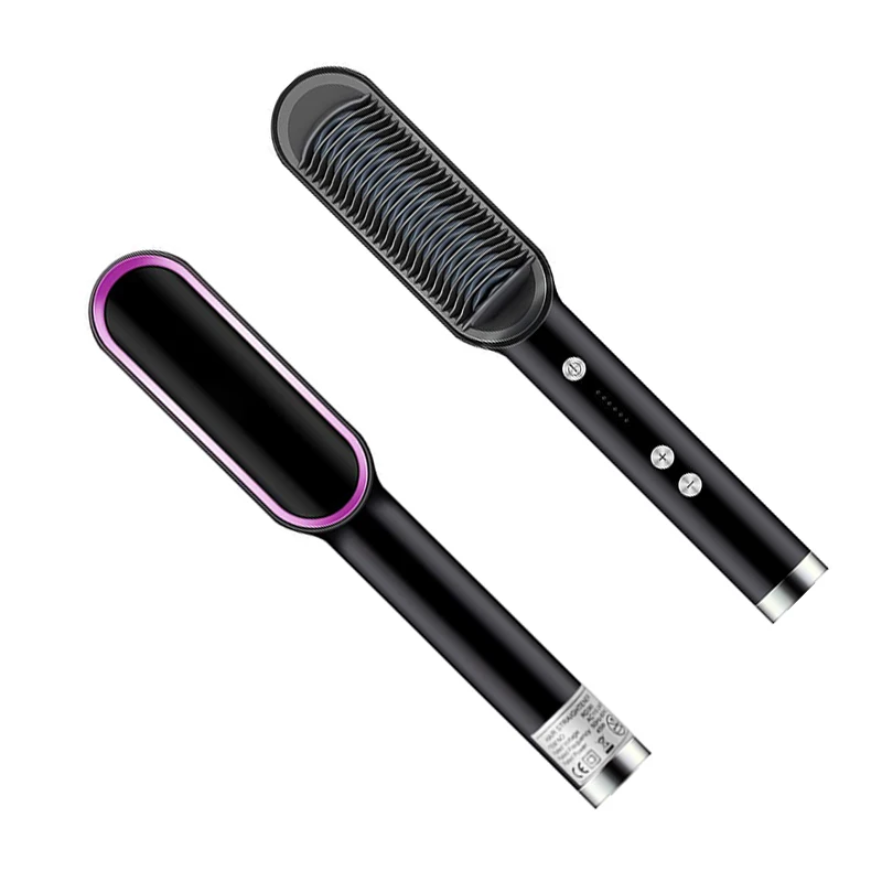 2020 New Hair Stylish Hot Comb Making Hair Straightener Style Electric Power Hair Straightener Hot Comb