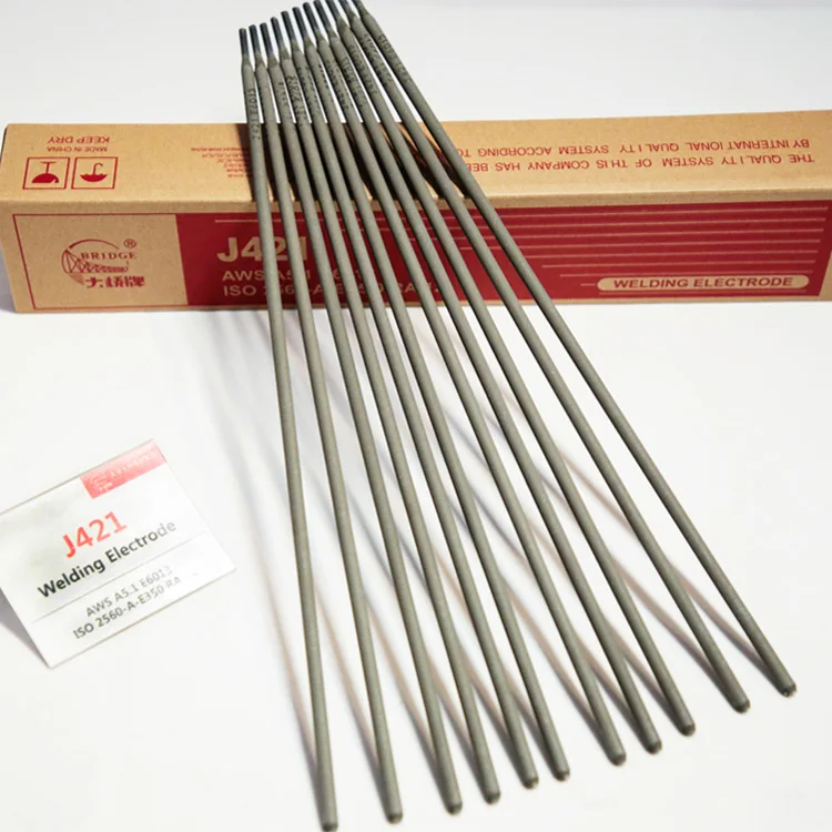 Easy Arc Welding Rod Temperature Origin Type Grey Carbon Steel E6013 2