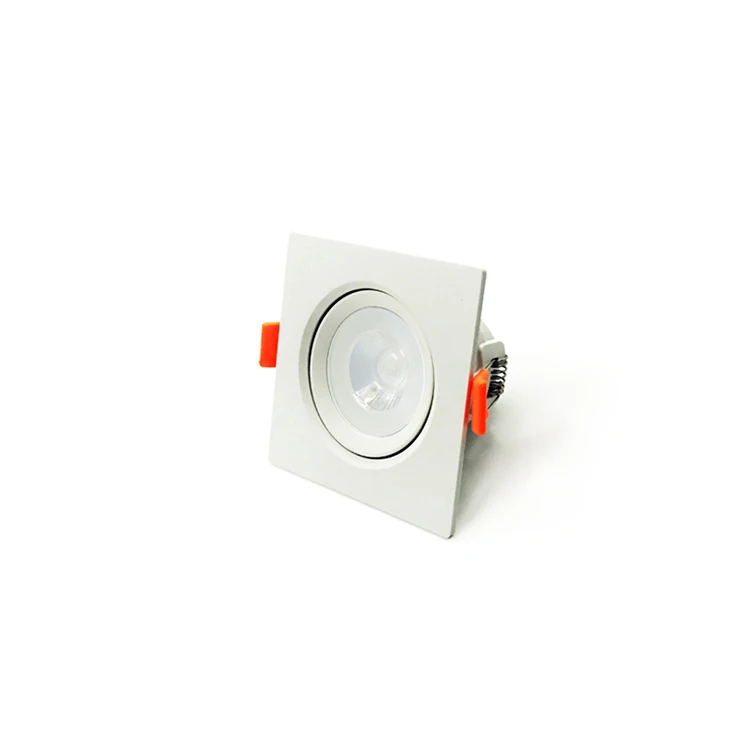 Professional Supplier Square White Adjustable Indoor 3w 5W LED Spot Lights Led Ceiling Light