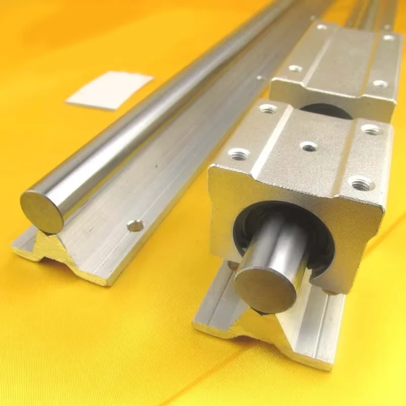 product 25 cylindrical sbr16 aluminum bracket sbr20 optical axis diy engraving machine slide table hardened linear guide-13