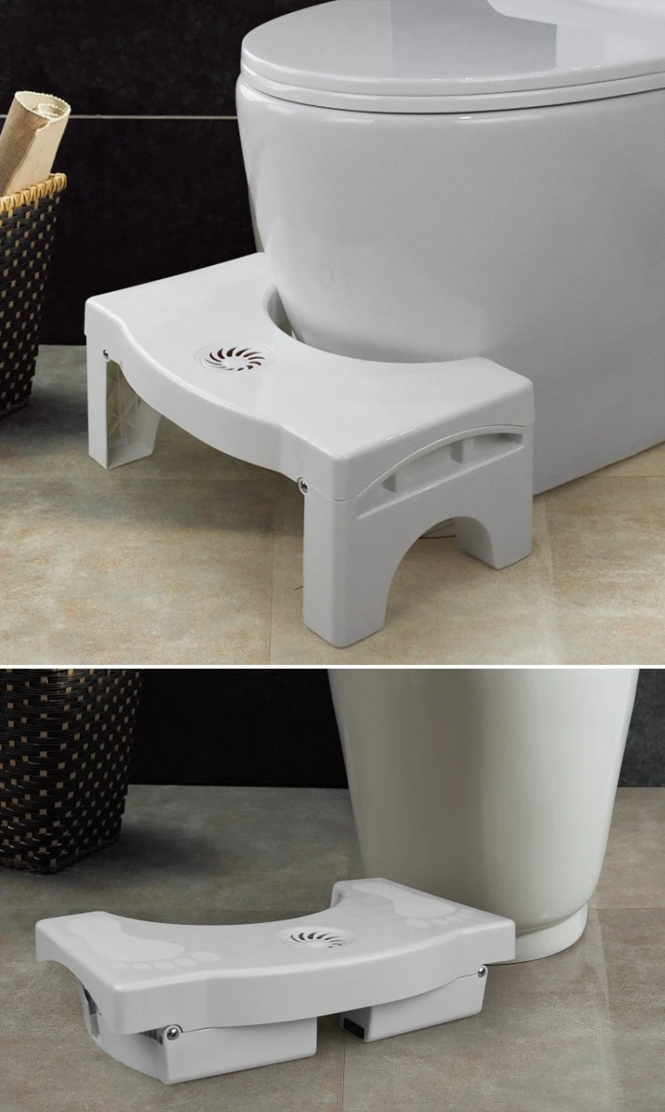 New Innovative Squatty Step Stool Bathroom Potty Squat Toilet Assistant Footseat Toilet Stool