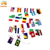 Custom logo cheap promotional string flag