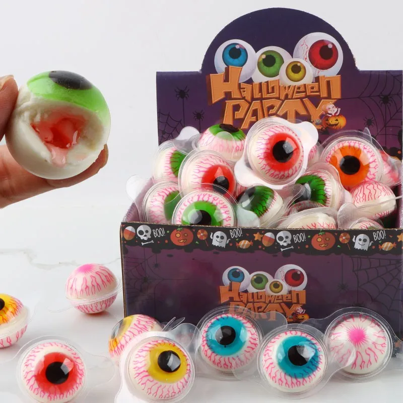 11g Halal Fun Earth Eye Soft Candy Net Red Snack Eyeball Gum Wholesale ...