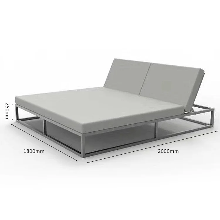 Modern Design Aluminum Outdoor Daybed Outdoor Sun Lounge Bed Buy