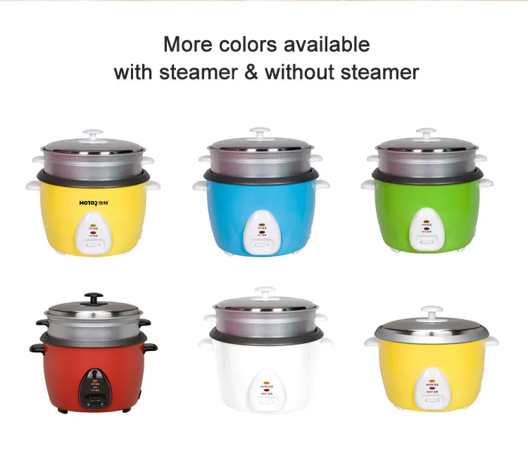 Small Electric Drum Rice Cooker With Stainless Steel Steamer Ce Cb