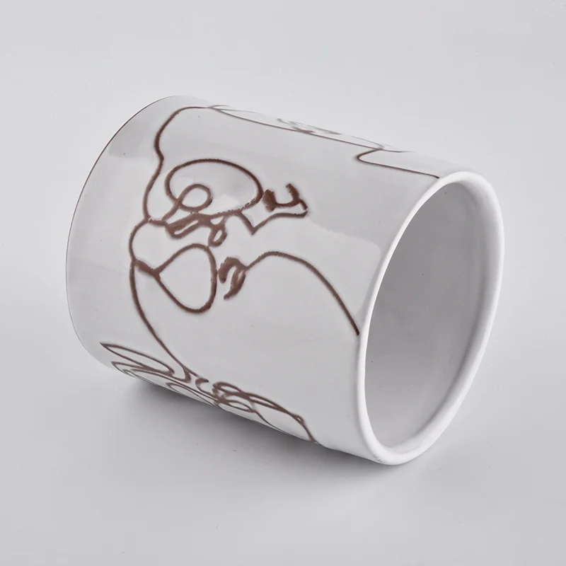 decorative ceramic candle holders for home fragrance