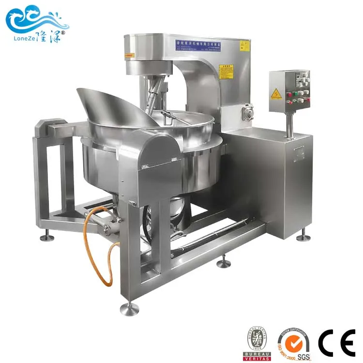 Automatic Industrial Commercial Tomato Sauce Gas Making Machine For ...