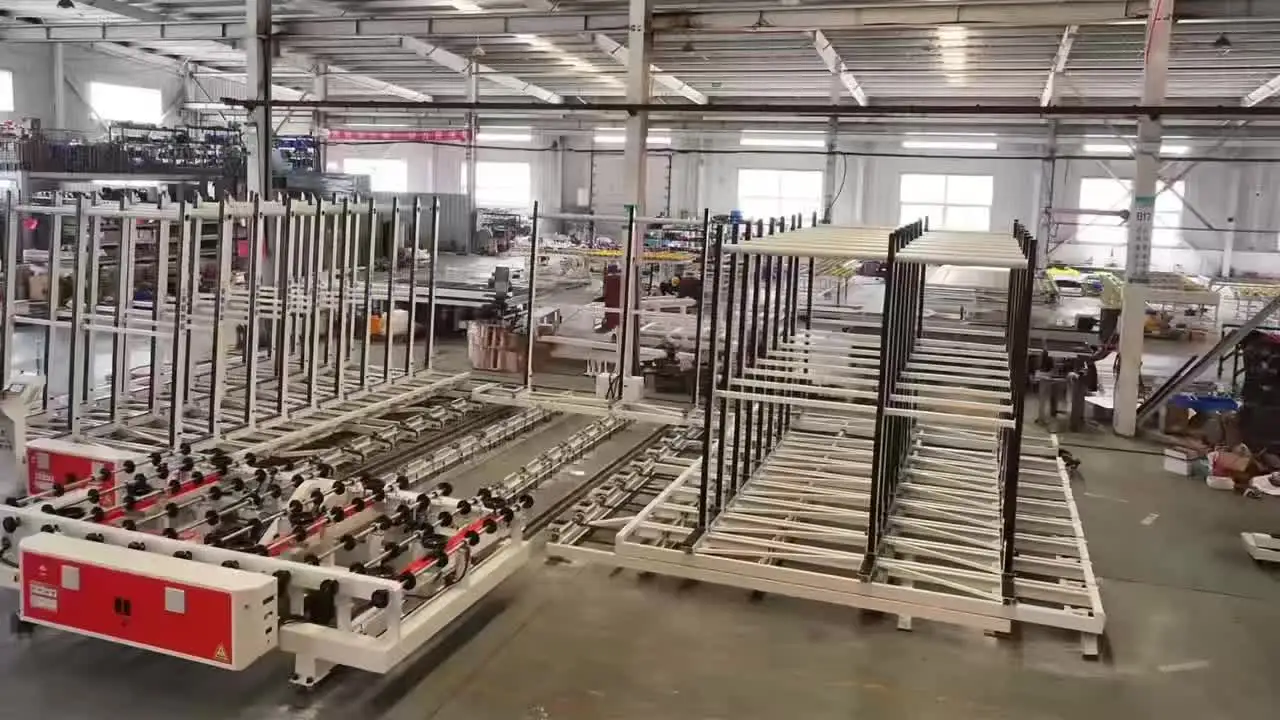 Video ukázka automatického skladovacího systému skla