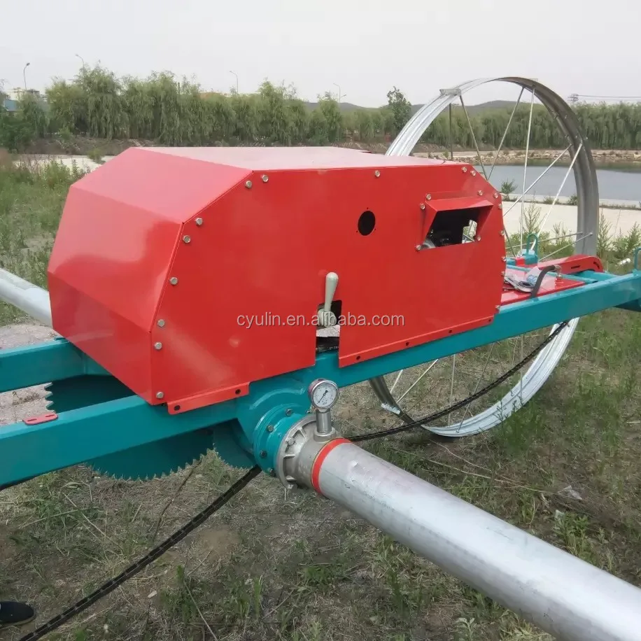 Agriculture Equipment Lateral Linear Move Side Roll Irrigation System