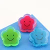 Custom cute cartoon clips flower shape plastic note holder spring clip