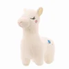 25cm White Plush Adorable fat Round Stuffed Sheep animal great partner to grab alpaca Funny Fluffy Soft Toy