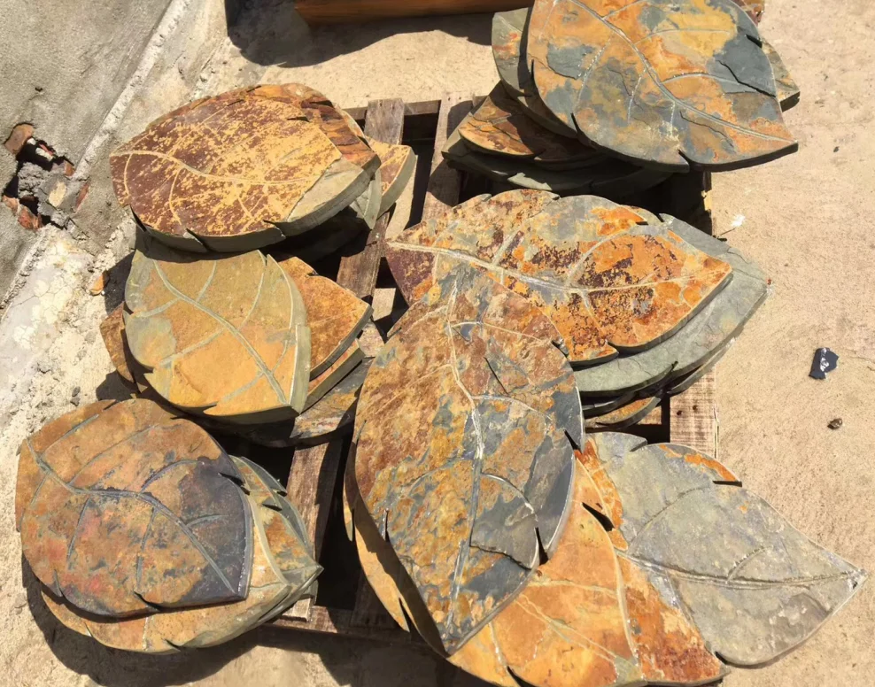 Whole Beautiful Natural Stone Rustic Slate Garden Stepping Stone Buy