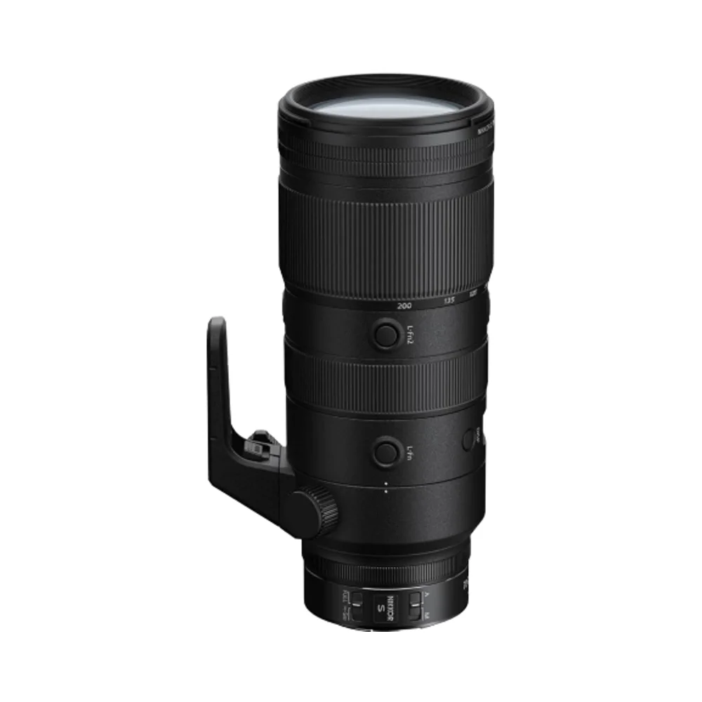Side-by-side comparison of compact mirrorless 70-200mm f/2.8 lenses from Canon, Sony, and Nikon