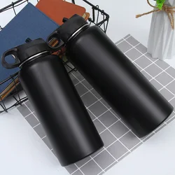 Custom Wholesale 18oz 32oz 40oz 64oz Double Wall hydro bottle double wall vacuum flask insulated stainless steel water bottle