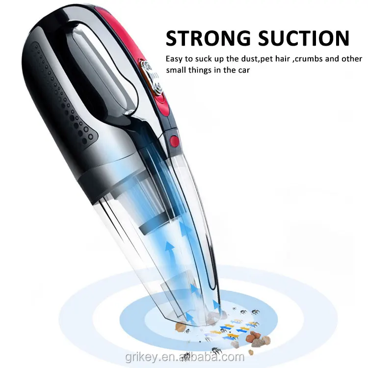 Car Vacuum Cleaner High Power Vehicle Vacuum Cleaner Wet Dry Portable