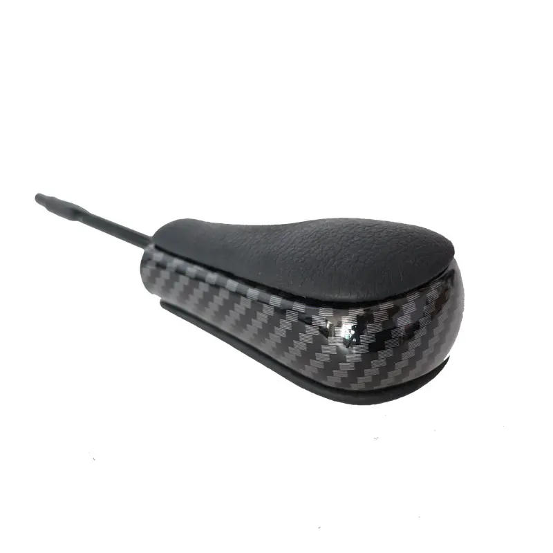 Auto Spare Parts Automatic Leather Carbon Fiber Car Shifter Gear Shift
