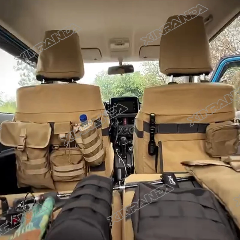 Gen4 Jimny Jb74 Accessories Canvas Car Seat Covers Set For Suzuki Jimny