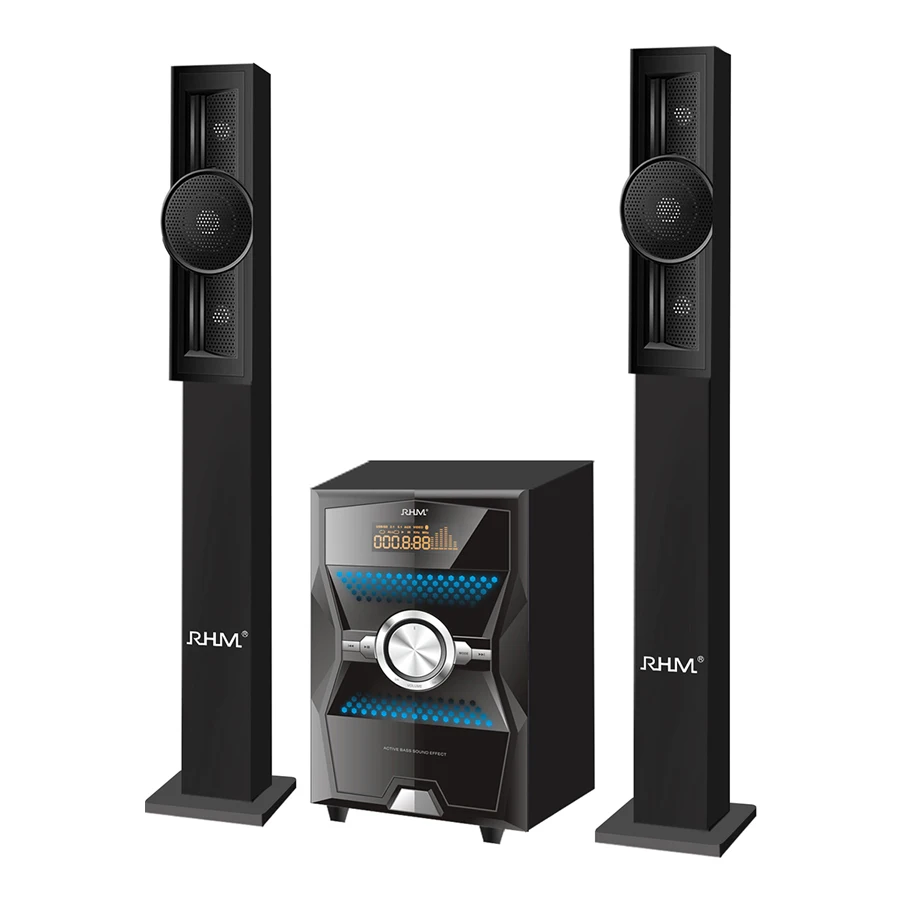 high bass 2.1 home theater