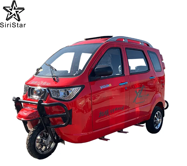New Indian Tricycle High End Passenger Gasoline Tricycle Adult Use