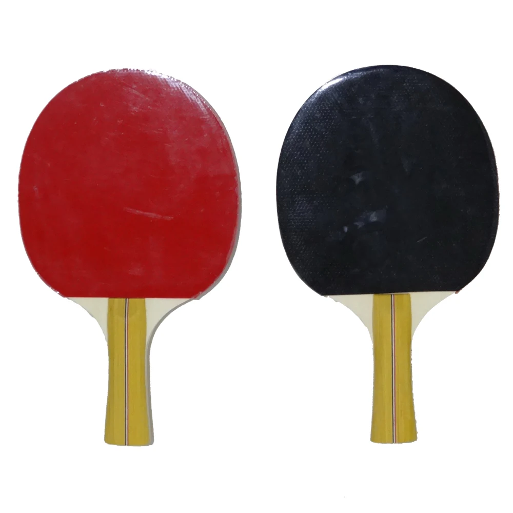 1 Pair Professional Table Tennis Ping Pong Racket Paddle Bat 3Pcs Balls Bag Set 