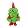 Custom funny electronic singing and dancing stuffed plush christmas tree plush toy