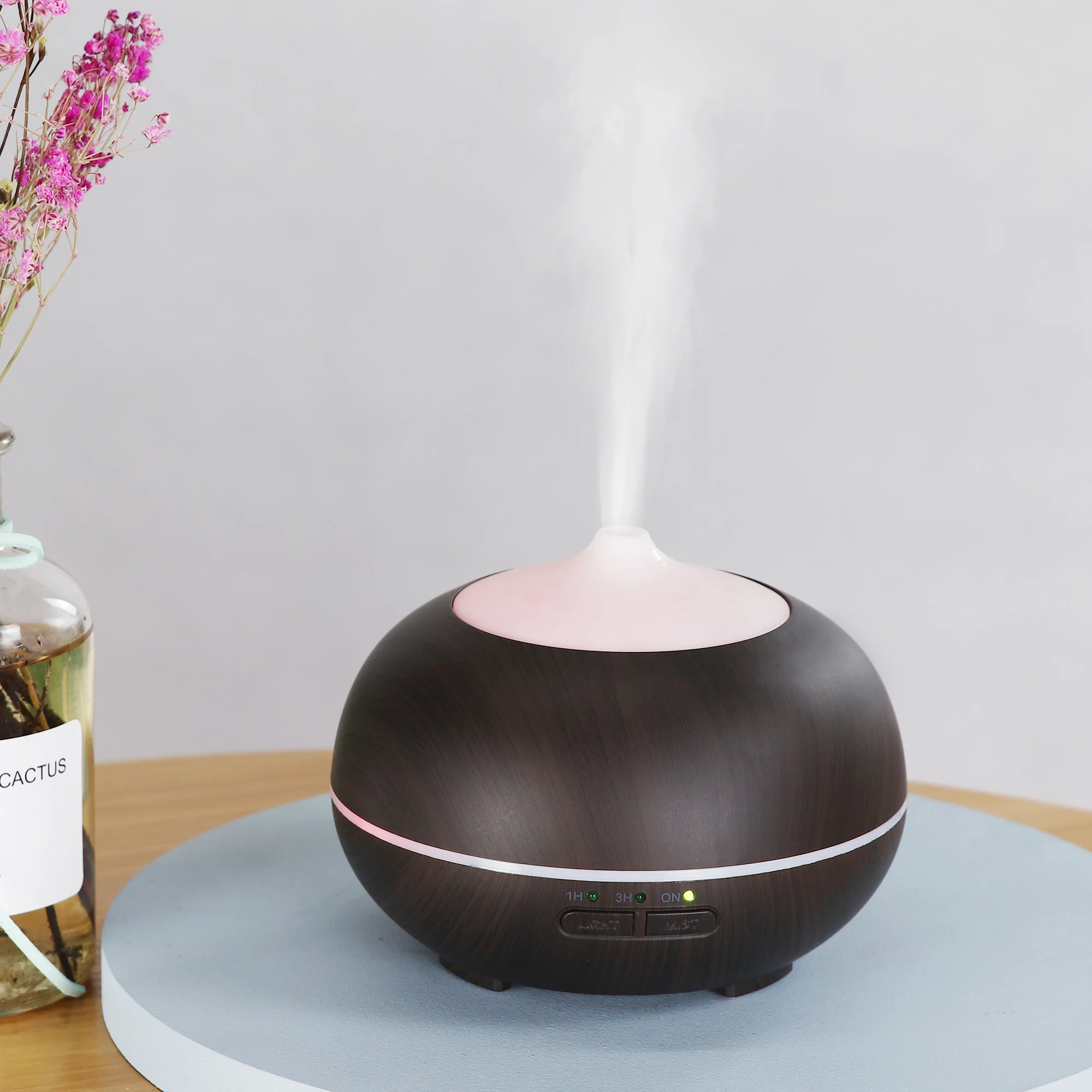 Wood Grain 150ml Humidifier Air Ultrasonic Aromatherapy Essential Oil ...