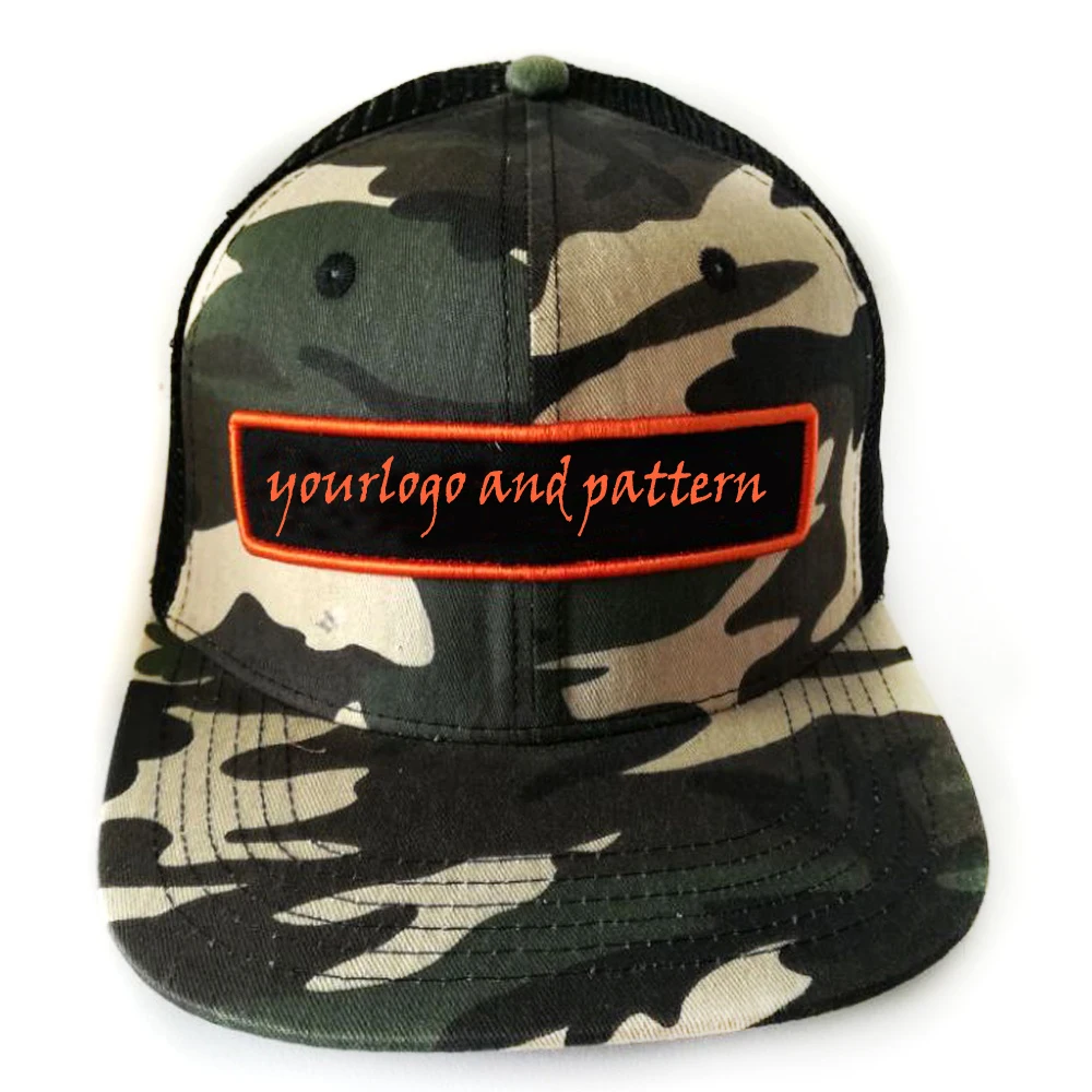 custom camo baseball hats