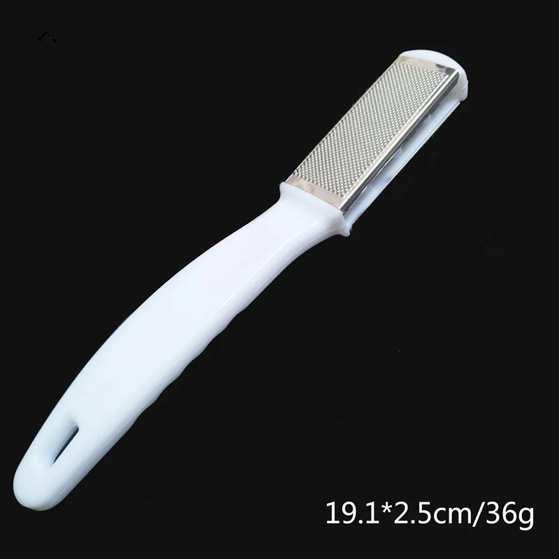 product factory direct price foot file stainless steel pedicure tool plastic foot file-5