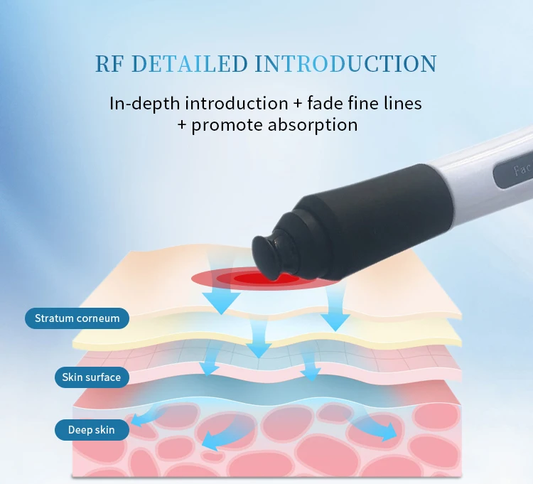 Factory RF Radio Frequency Ice Sculpture Machine Facial lifting Wrinkle Remover Cooling Shrink Pores Face Care beauty Equipment