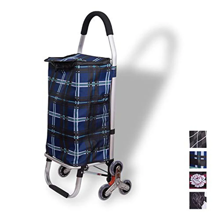 Eco Friendly Waterproof Portable Foldable Trolley Shopping Bag For