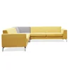 Leather sectional used furniture italia sofa furnitures house modern soffa Latest design sofa set settee