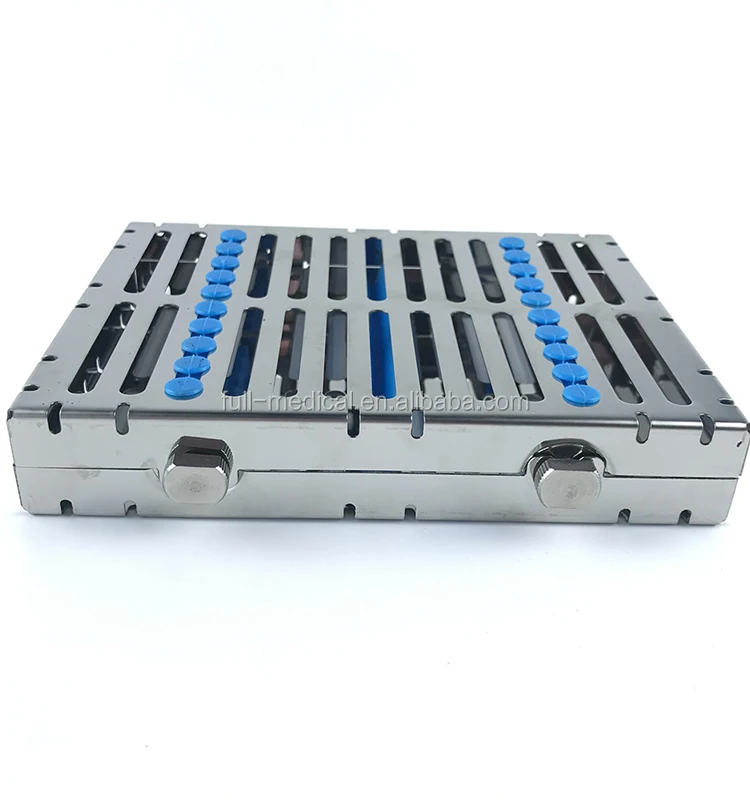 全医用不锈钢消毒盒消毒容器高压灭菌器牙科工具手术器械