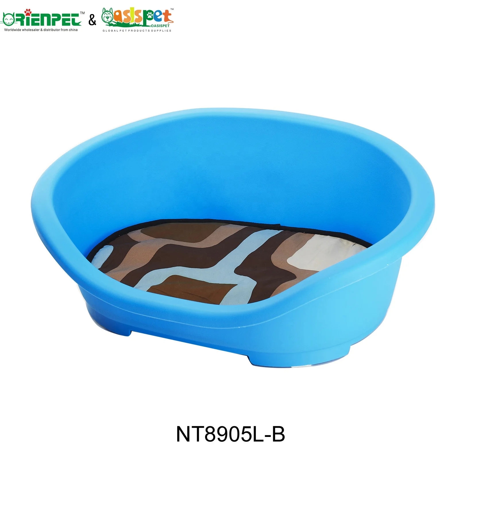 Orienpet & Oasispet Plastic Dog Bed With Mat Ready Stocks Nt8905lb Pet