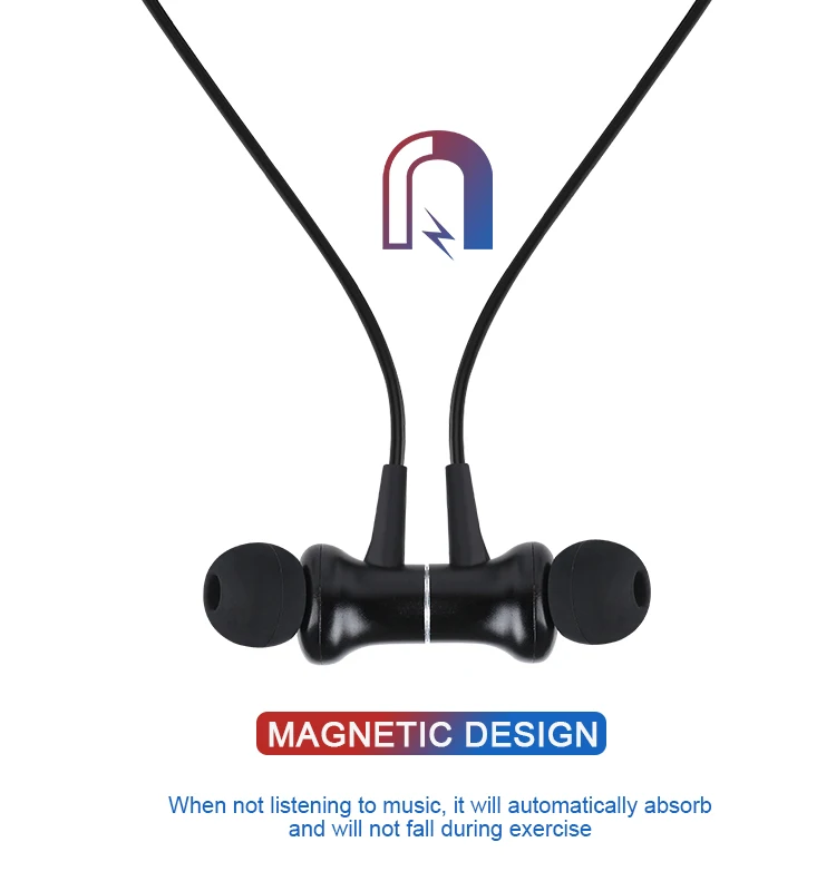 Hands Free N20 Collar Earphone Wireless Headset Neck Band Mobile