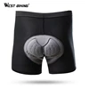 WEST BIKING Gel Men's Bike Shorts Breathable 3D Padded Riding Sport Under Briefs Summer Mountain Cycling Shorts