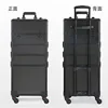 Professional trolley cosmetic case portable large capacity with makeup nail tattoo hairdressing beauty semi-permanent multi-laye