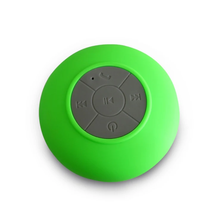 Newest trending BS06 products new arrivals handsfree phone holder mini portable sucker mushroom wireless speaker - ANKUX.COM