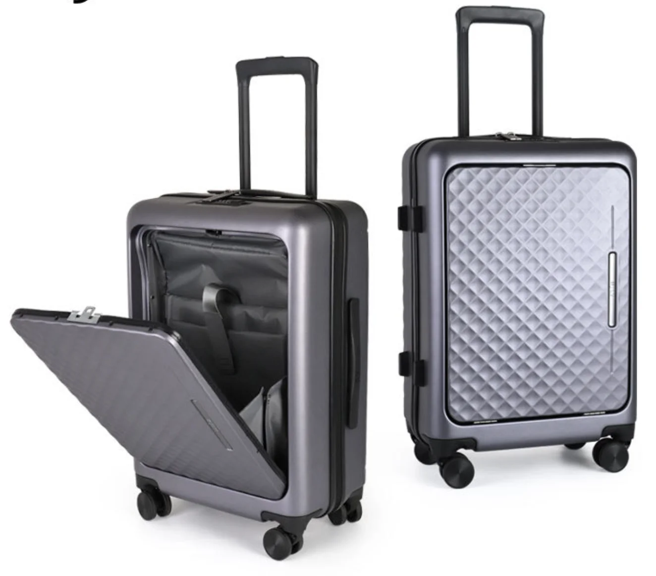 Luggage Set 4 Wheels Trolley Bag Hard 
